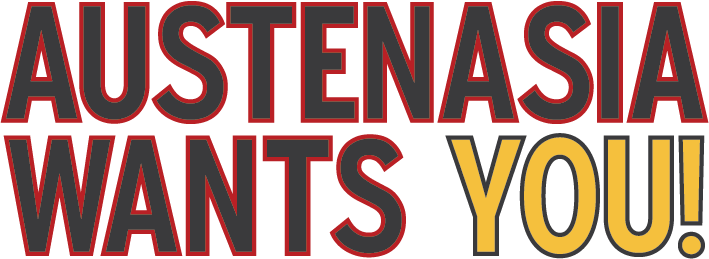 An image saying "AUSTENASIA WANTS YOU!"